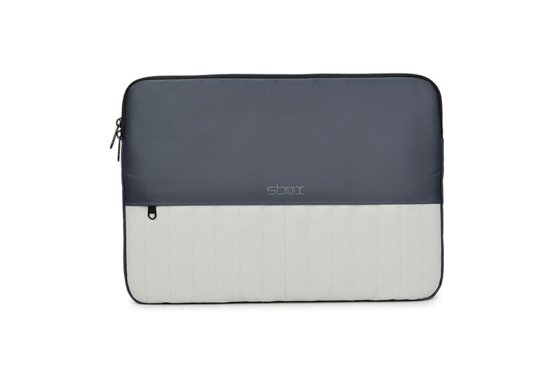 Stitching color front pocket laptop sleeve